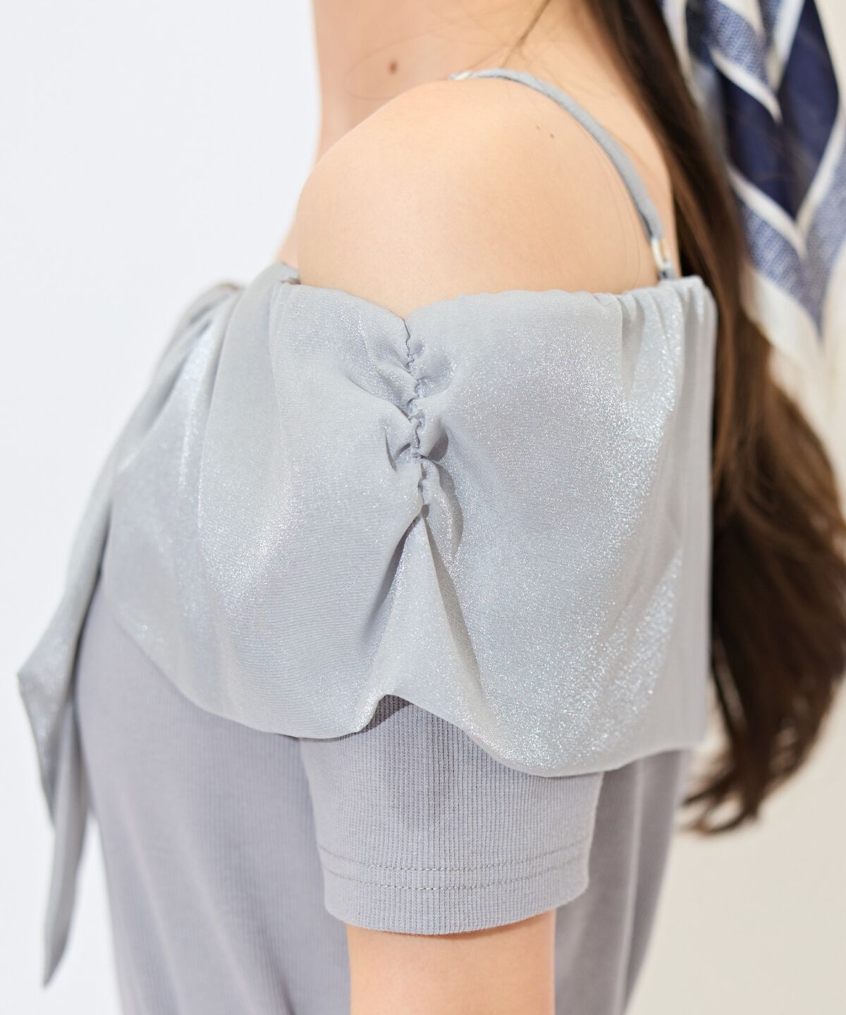 WILLSELECTION「ツイストリボンオフショルトップス」|Tシャツ・カットソー|