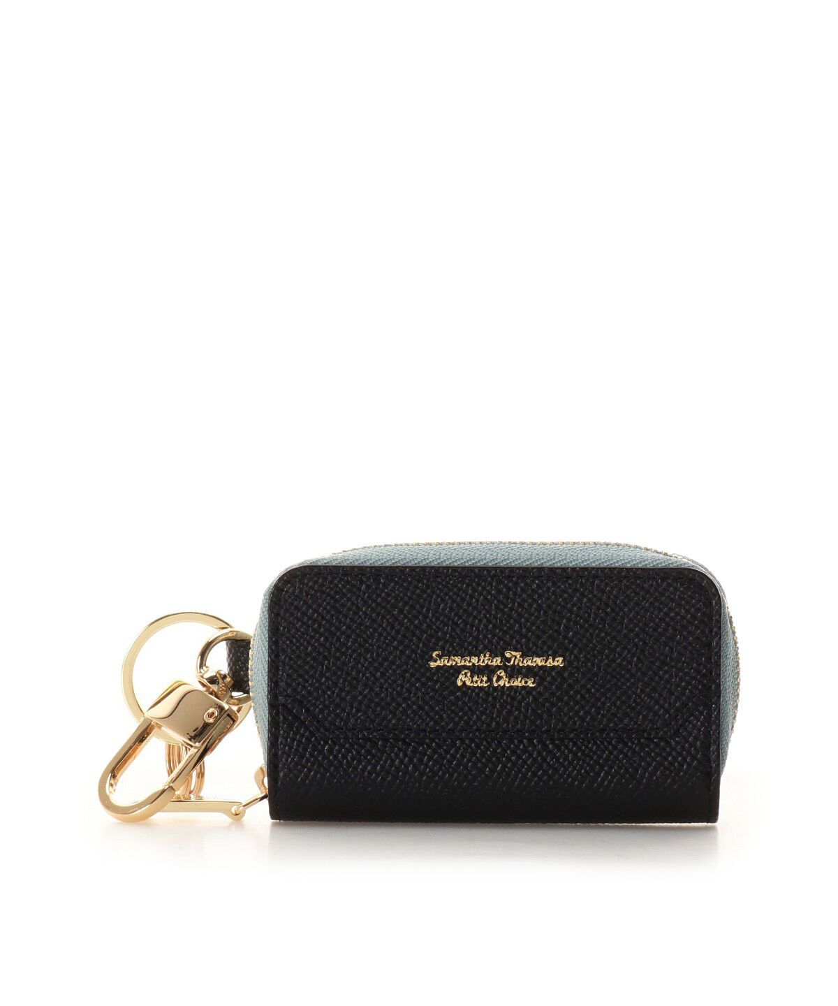 Samantha Thavasa Petit Choice「インサイドバイカラー キーケース」|キーケース|ブラック