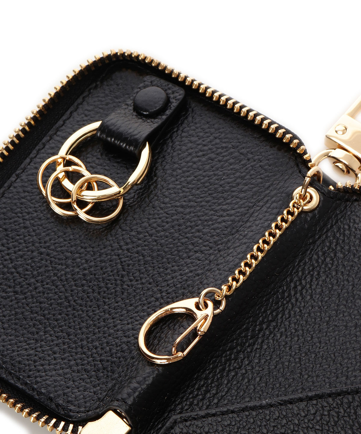 Samantha Thavasa Petit Choice「クリアハートビジュー キーケース」|キーケース|