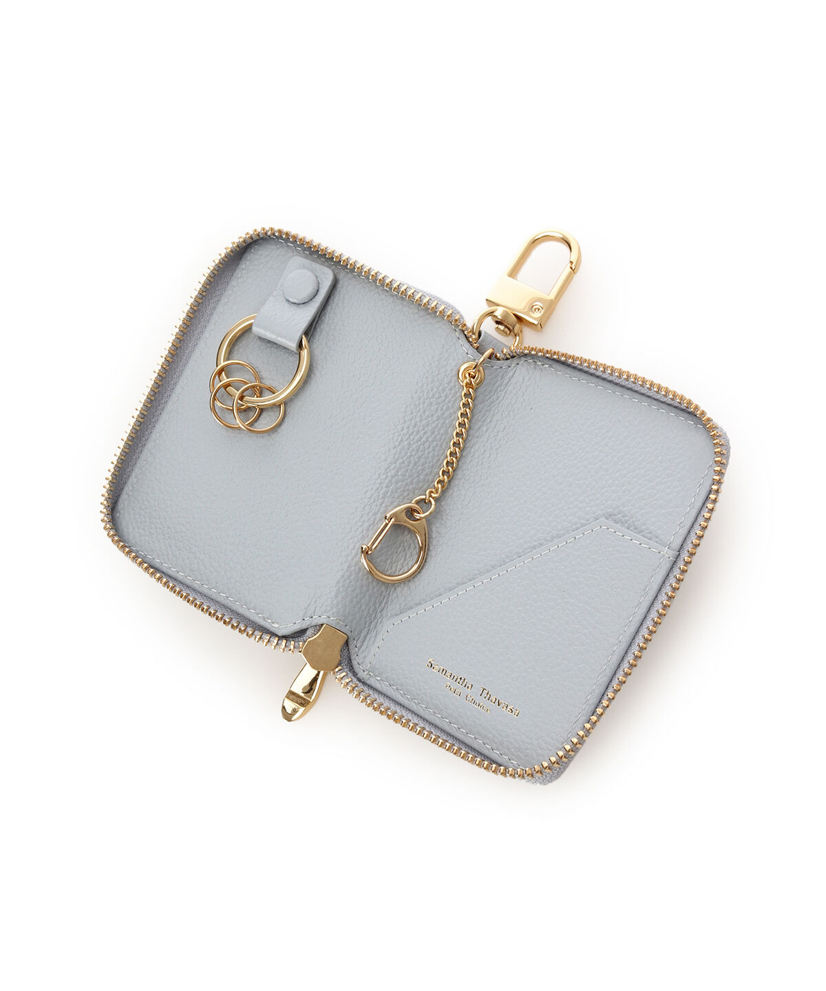 Samantha Thavasa Petit Choice「クリアハートビジュー キーケース」|キーケース|