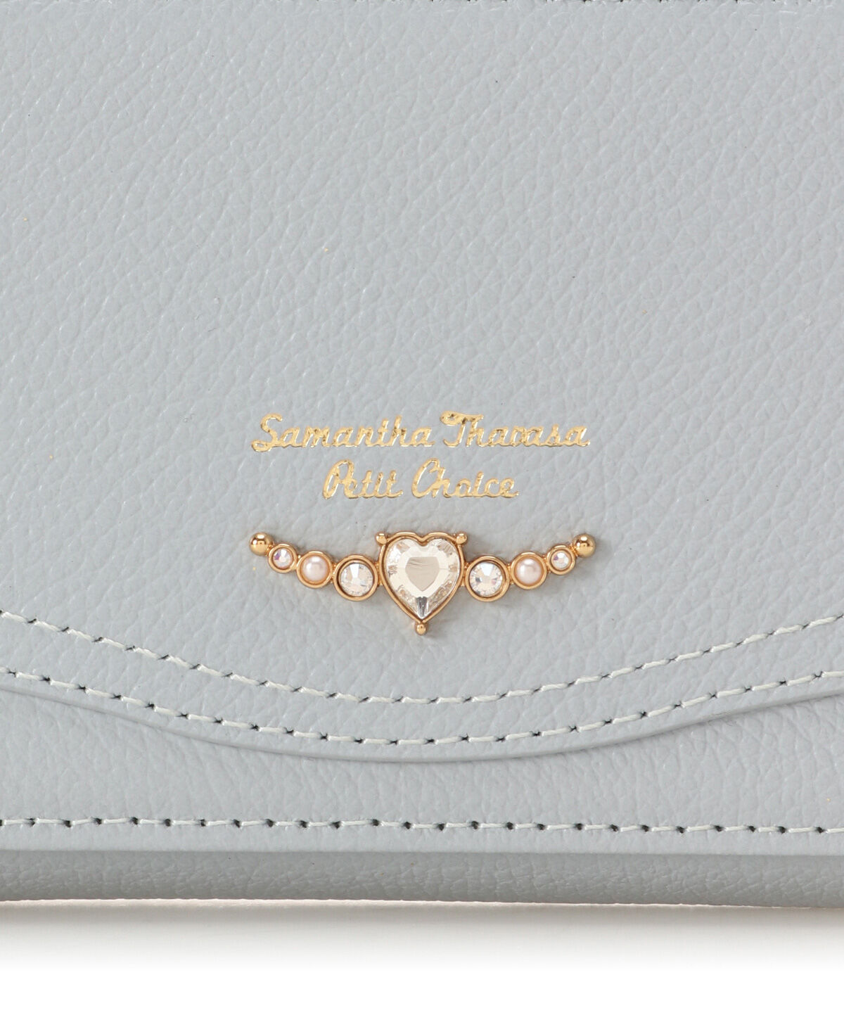 Samantha Thavasa Petit Choice「クリアハートビジュー キーケース」|キーケース|