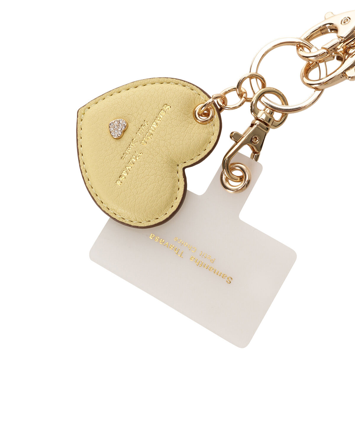 Samantha Thavasa Petit Choice「カラフルハート スマホストラップ」|モバイルケース|