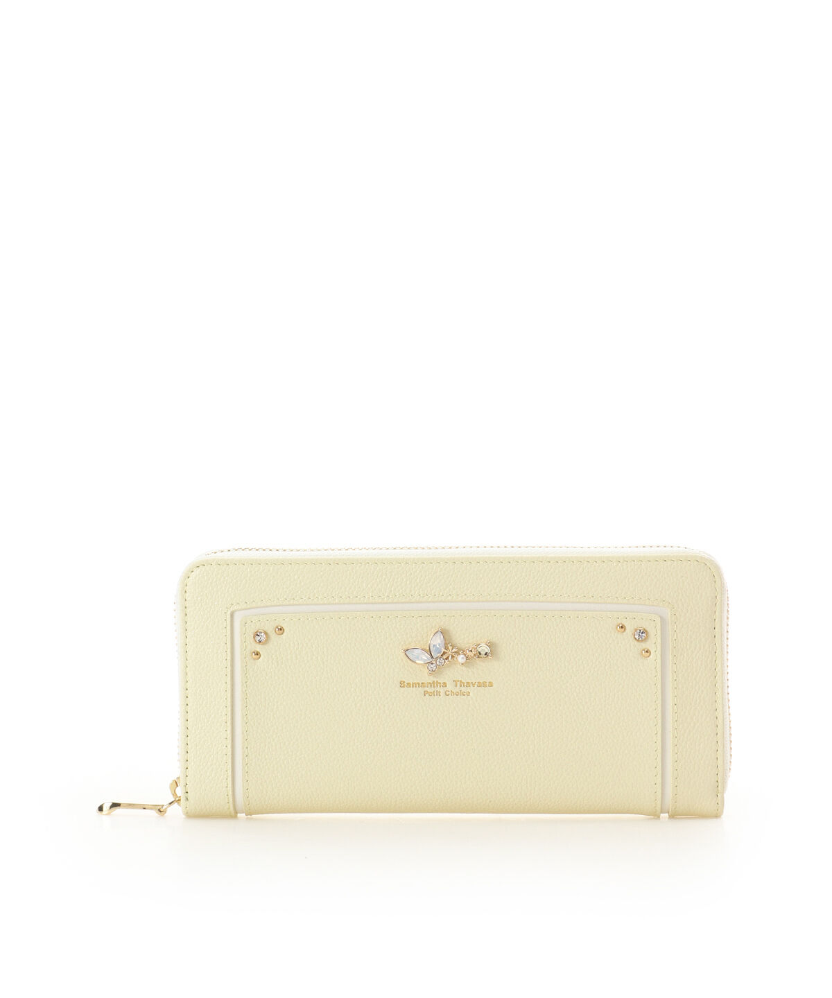 Samantha Thavasa Petit Choice「バタフライビジュー 長財布」|財布|ﾍﾟｰﾙｲｴﾛｰ