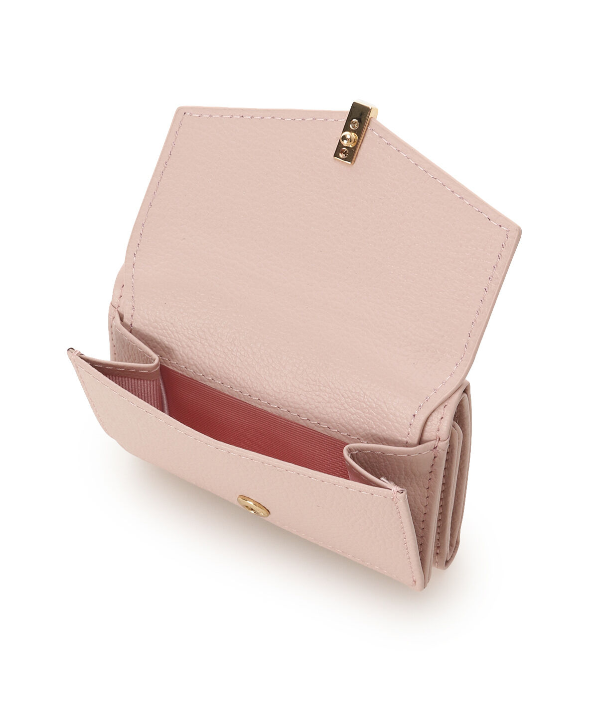 Samantha Thavasa Petit Choice「ゴールドスタッズ ミニ折財布」|財布|