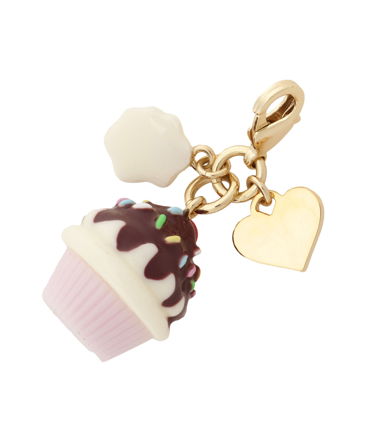 Samantha Thavasa Petit Choice「カップケーキ ファスナーチャーム」|チャーム・キーホルダー|
