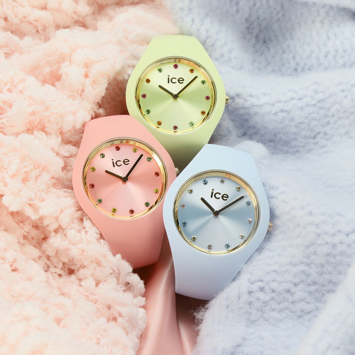 ICE-WATCH「〈ICE-WATCH(ｱｲｽｳｫｯﾁ)〉ICE cosmos ﾏｯﾁｬ ｽﾓｰﾙﾌﾟﾗｽ」|腕時計|