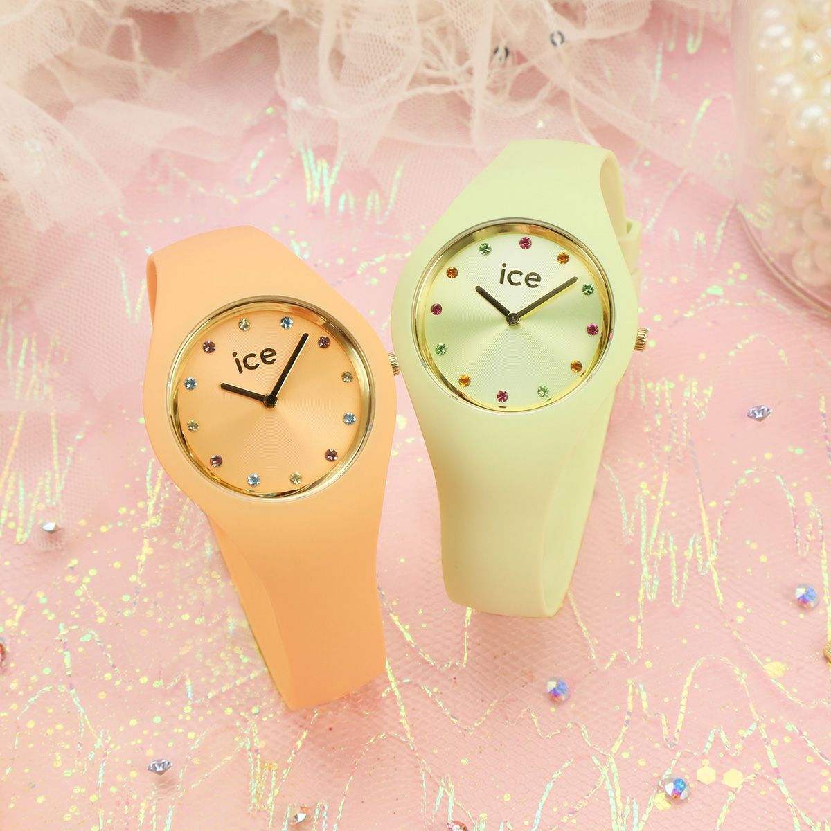 ICE-WATCH「〈ICE-WATCH(ｱｲｽｳｫｯﾁ)〉ICE cosmos ﾏｯﾁｬ ｽﾓｰﾙﾌﾟﾗｽ」|腕時計|