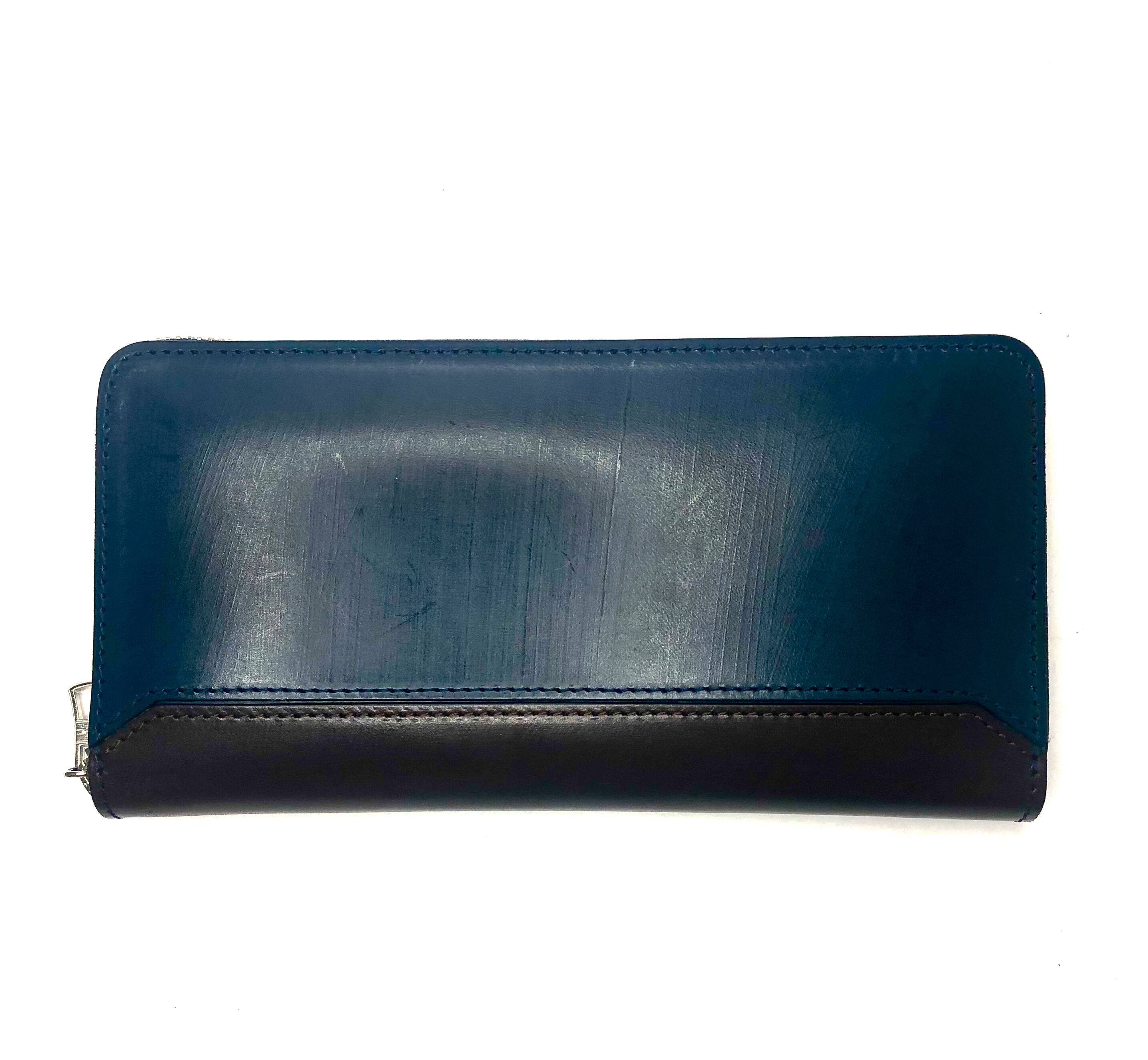 master-piece「bridle ラウンドファスナーウォレット」|財布|ネイビー