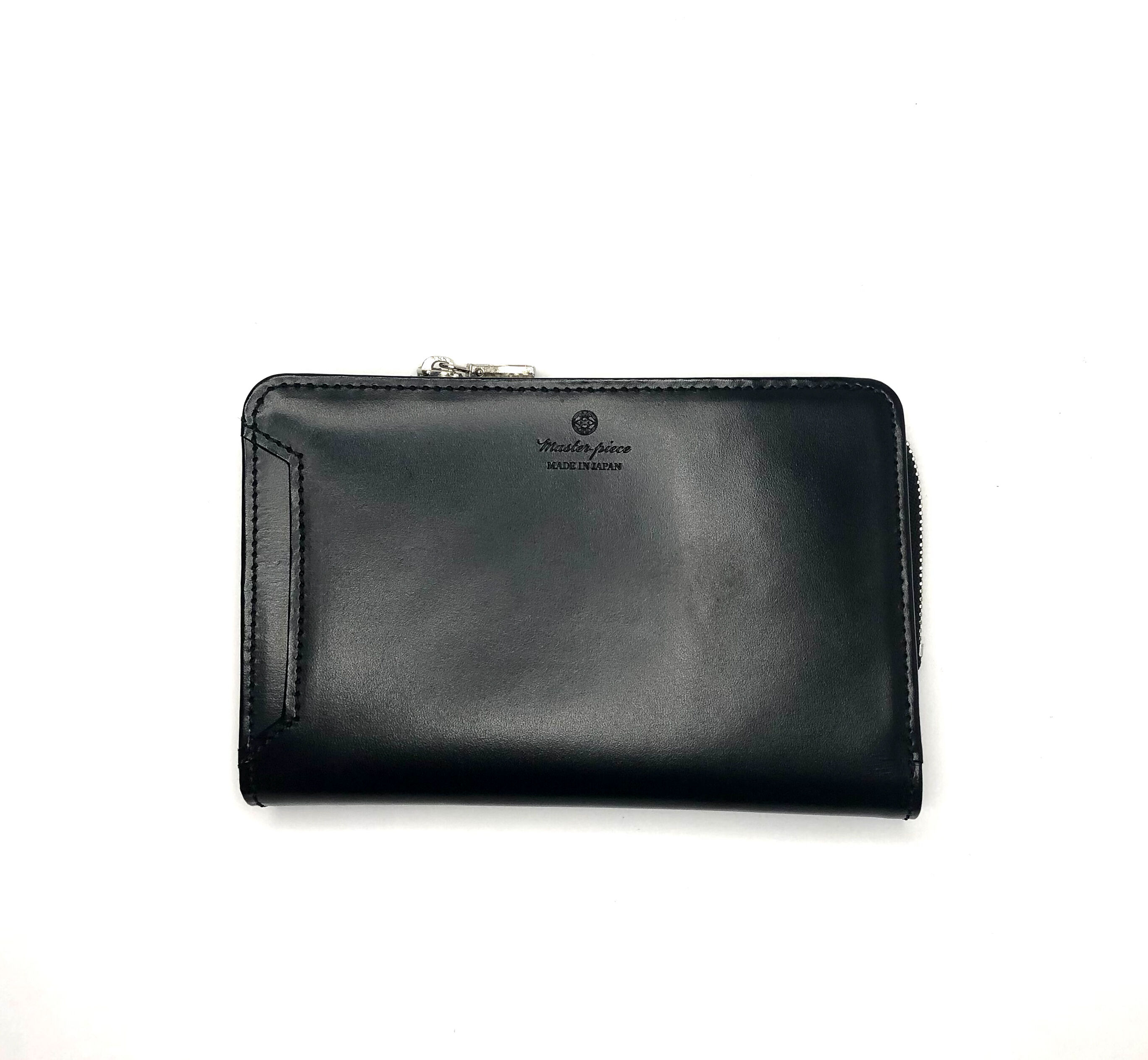 master-piece「Notch ミドルファスナーウォレット」|財布|クロ