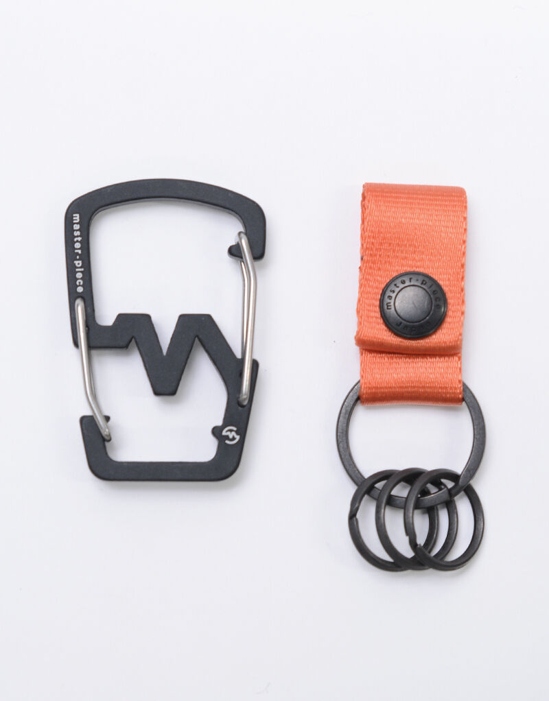 master-piece「M-CARABINER KEY RING キーホルダー」|チャーム・キーホルダー|