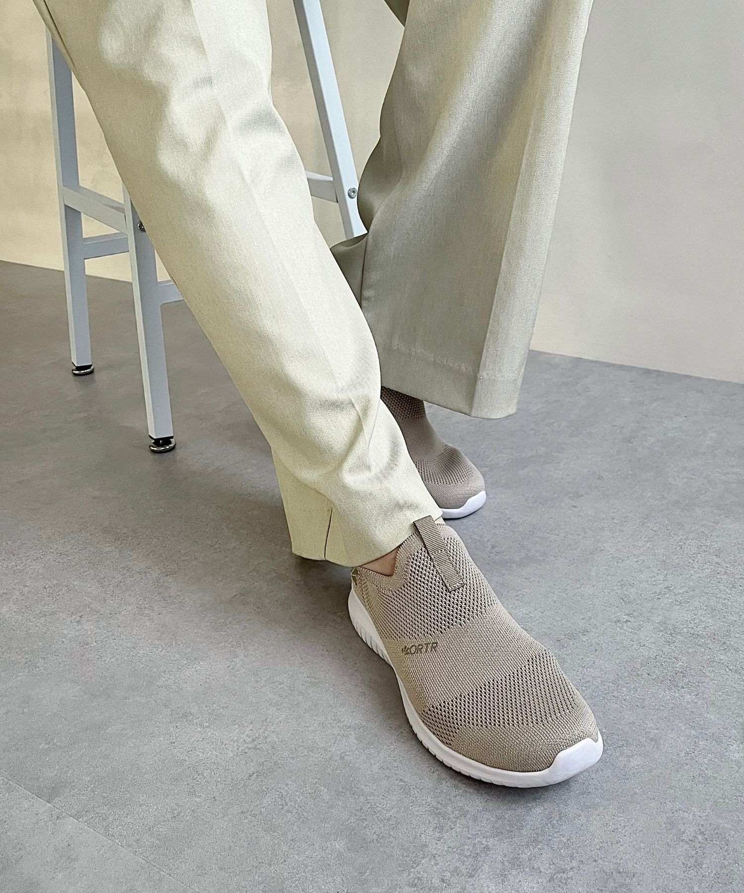 ORiental TRaffic「【累計19万足突破 】 ニット スニーカー /3709 柔らかい 伸縮性 軽量」|スニーカー|