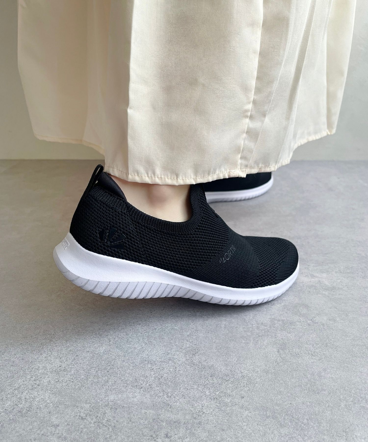 ORiental TRaffic「【累計19万足突破 】 ニット スニーカー /3709 柔らかい 伸縮性 軽量」|スニーカー|