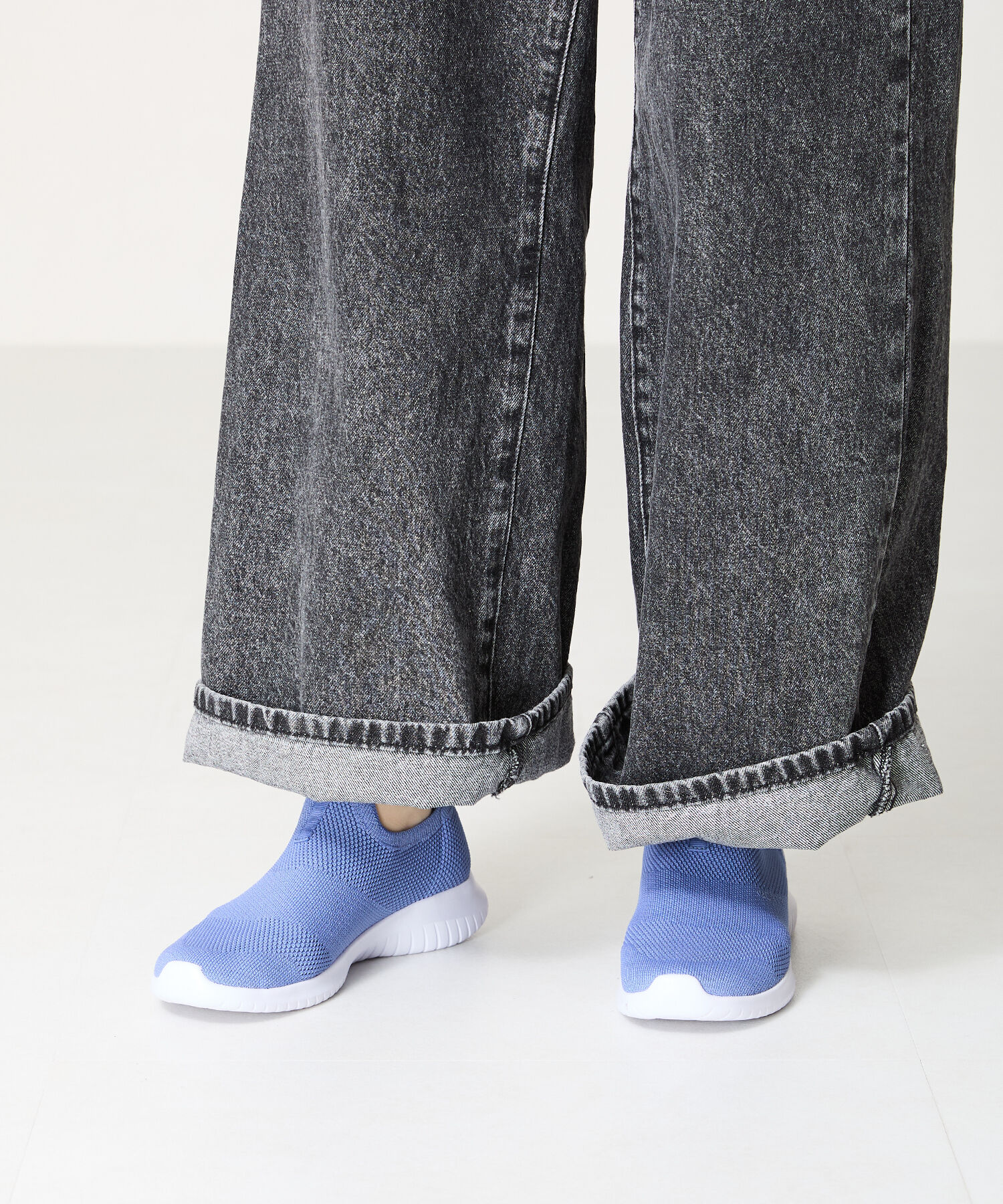 ORiental TRaffic「【累計19万足突破 】 ニット スニーカー /3709 柔らかい 伸縮性 軽量」|スニーカー|