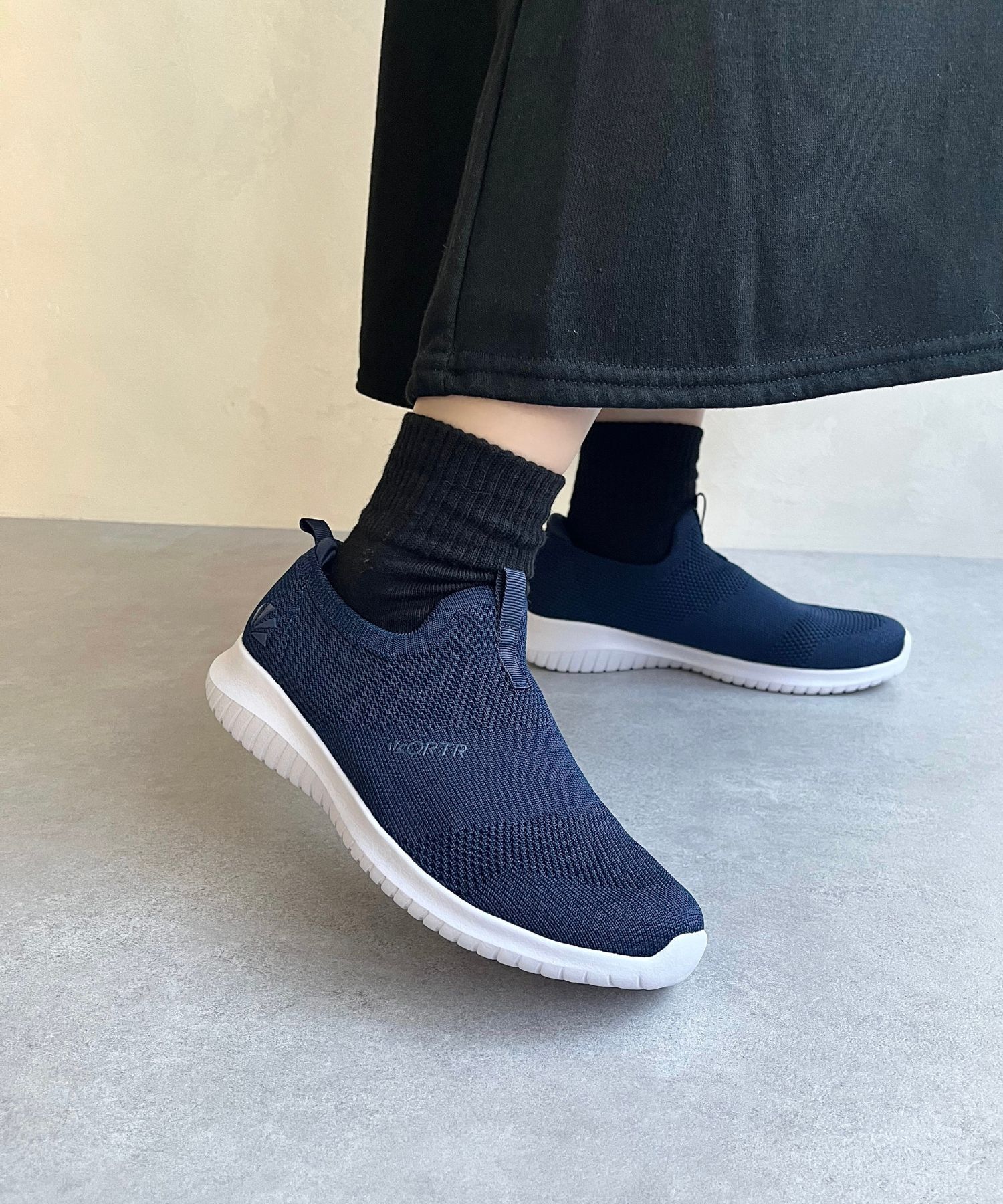 ORiental TRaffic「【累計19万足突破 】 ニット スニーカー /3709 柔らかい 伸縮性 軽量」|スニーカー|