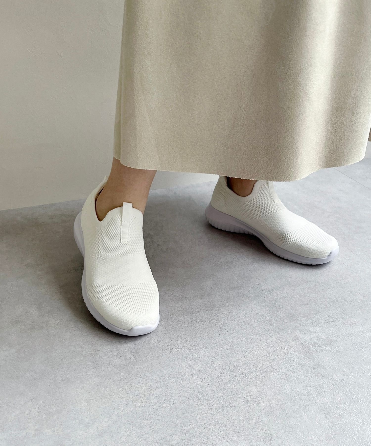 ORiental TRaffic「【累計19万足突破 】 ニット スニーカー /3709 柔らかい 伸縮性 軽量」|スニーカー|