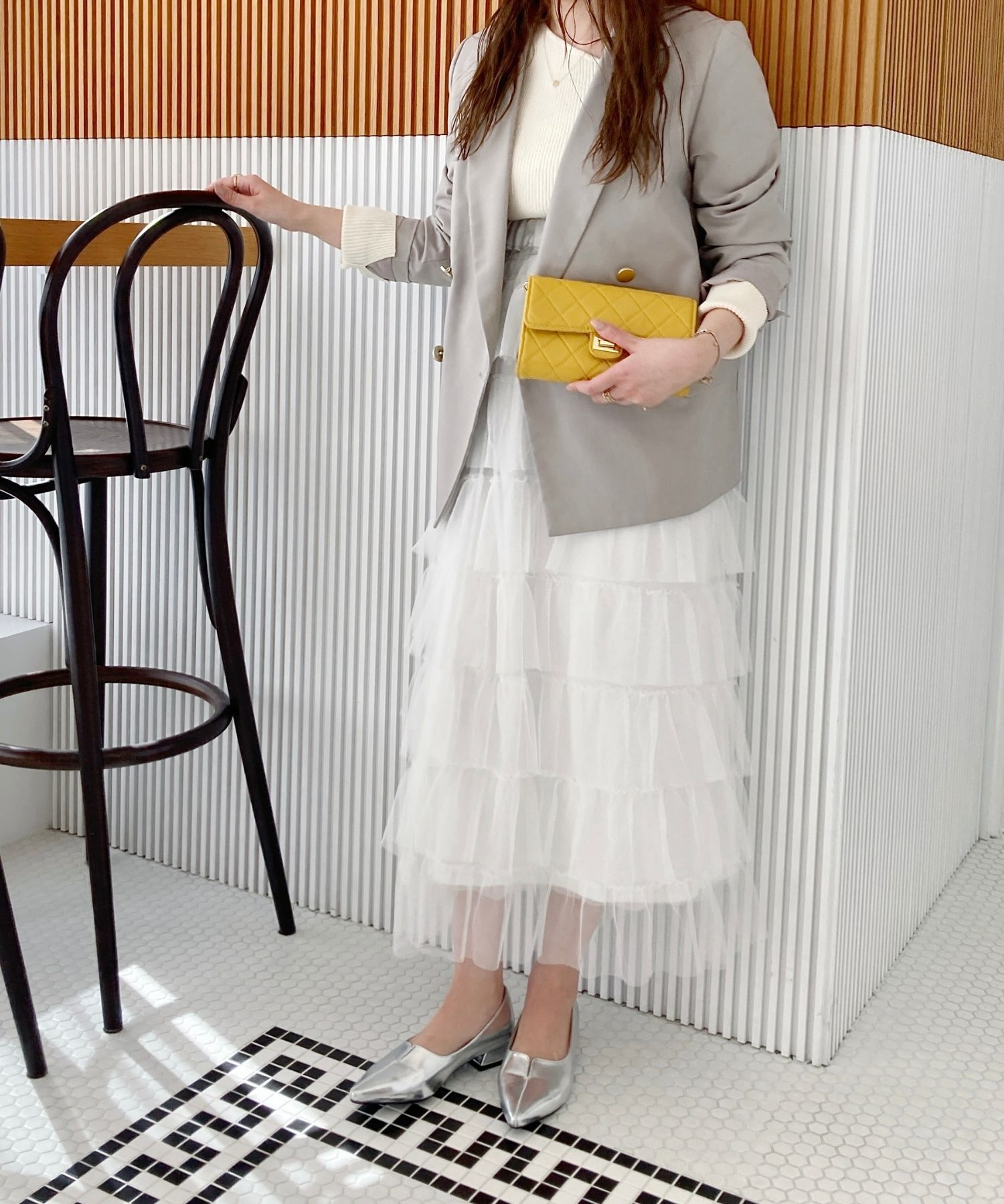 ORiental TRaffic「【WEB限定/累計2万足突破】フレア ヒール ポインテッドトゥ パンプス /45301 ヒール2.8ｃｍ 通勤靴 」|パンプス|