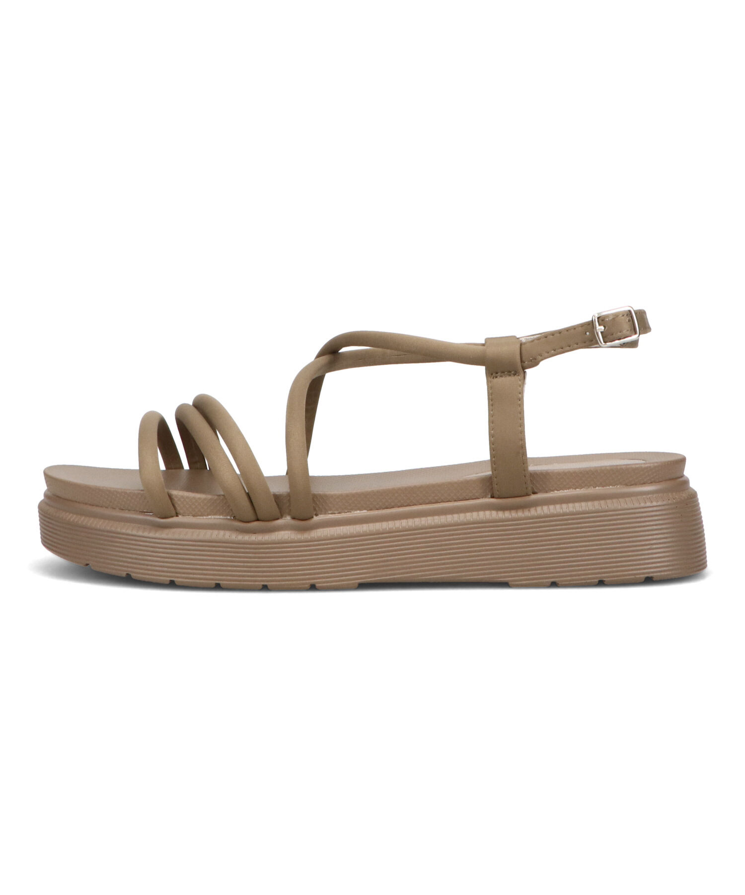 ORiental TRaffic「【WEB限定】チューブストラップスポーツサンダル/55204 厚底　スポサン 人気」|サンダル|