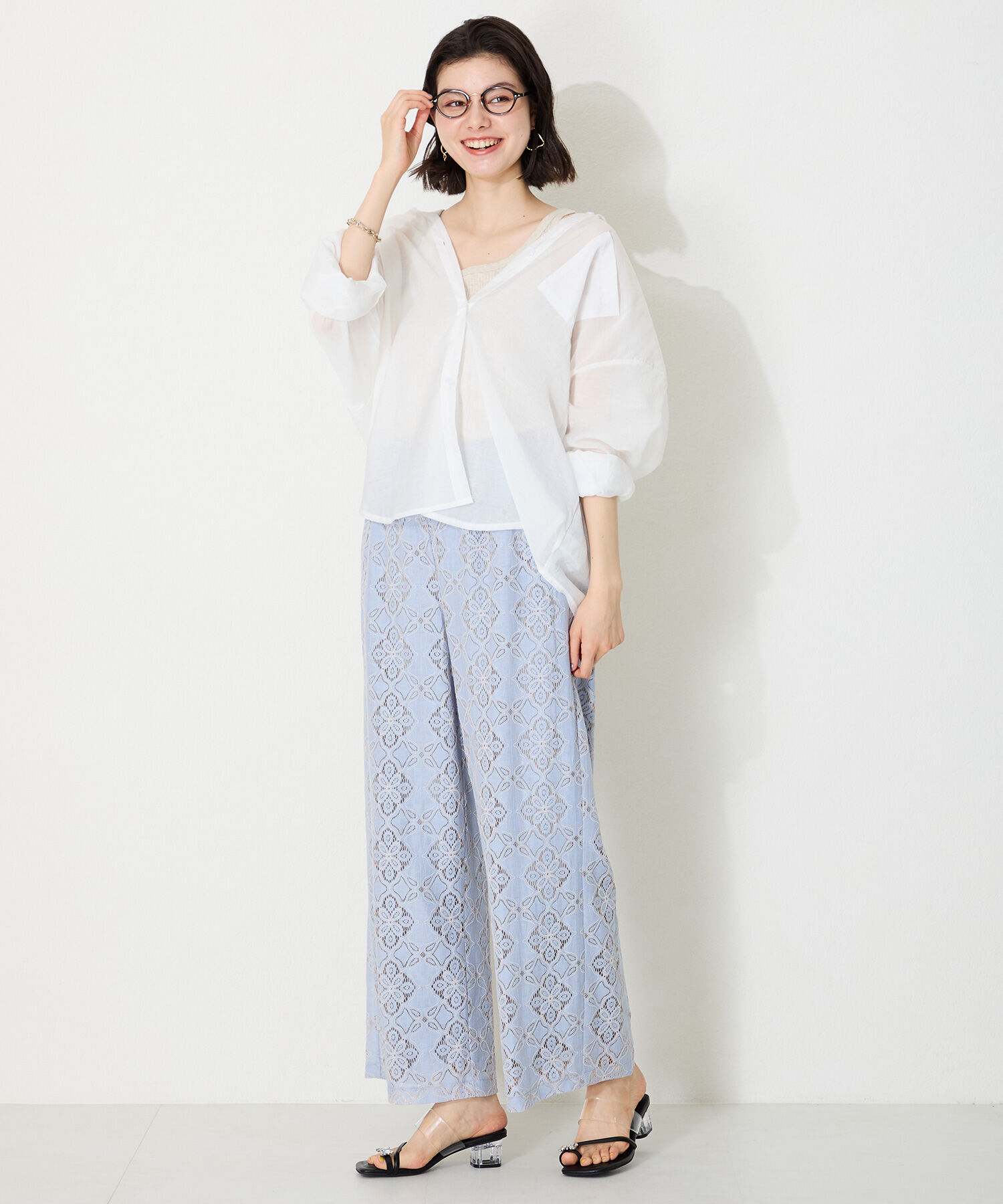 ORiental TRaffic「バタフライモチーフPVCサンダル/51228 人気 トレンド 」|サンダル|