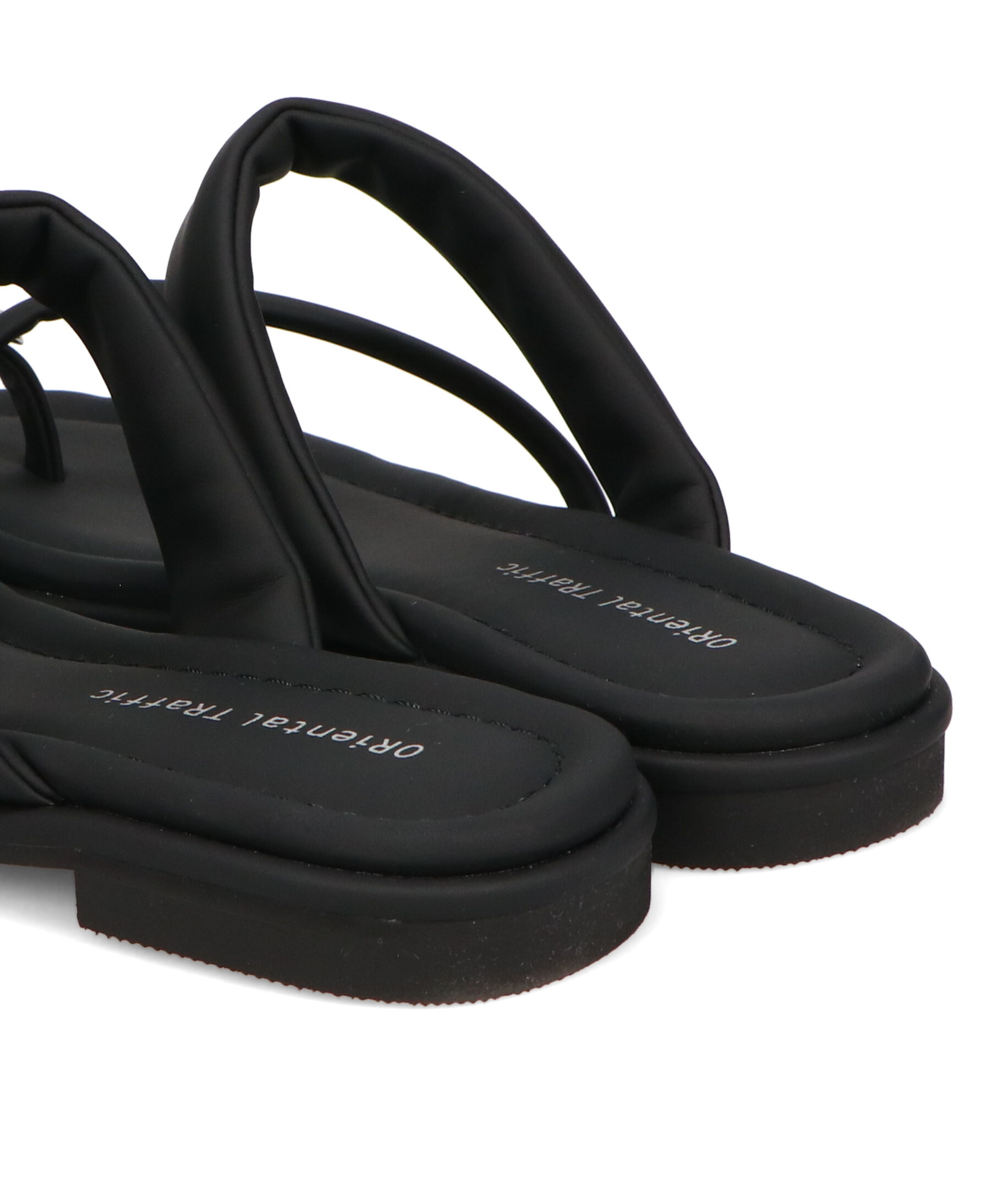 ORiental TRaffic「メタルパーツ&times;パデットベルトトングサンダル/51238 トレンド 人気 再入荷」|サンダル|