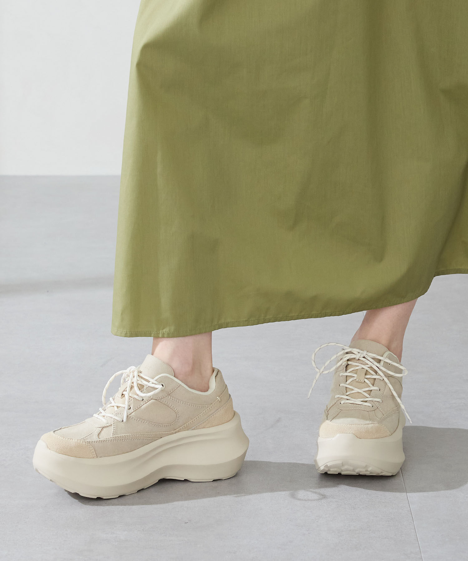 ORiental TRaffic「スエードボリュームソールスニーカー/OT3774」|スニーカー|