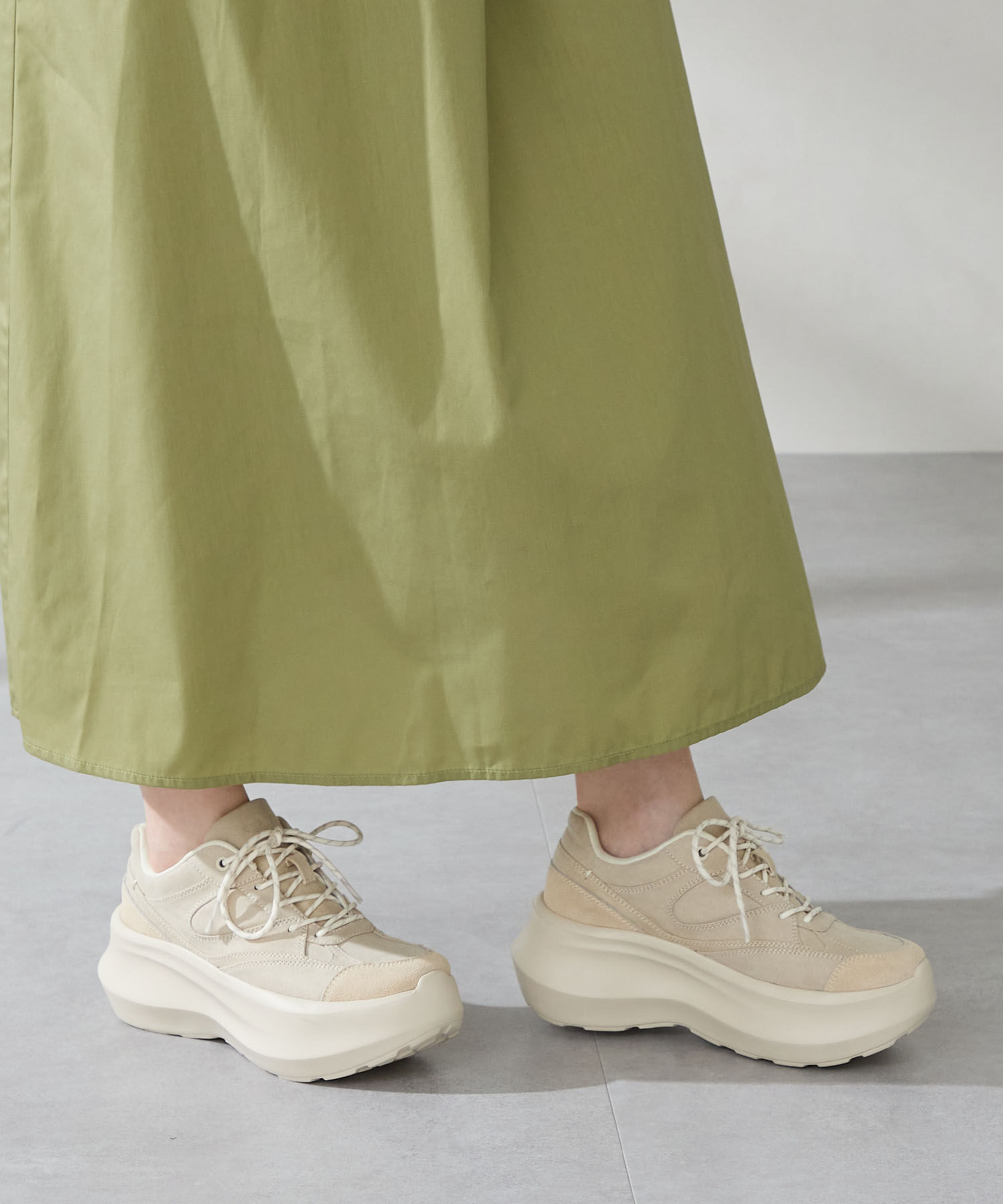 ORiental TRaffic「スエードボリュームソールスニーカー/OT3774」|スニーカー|