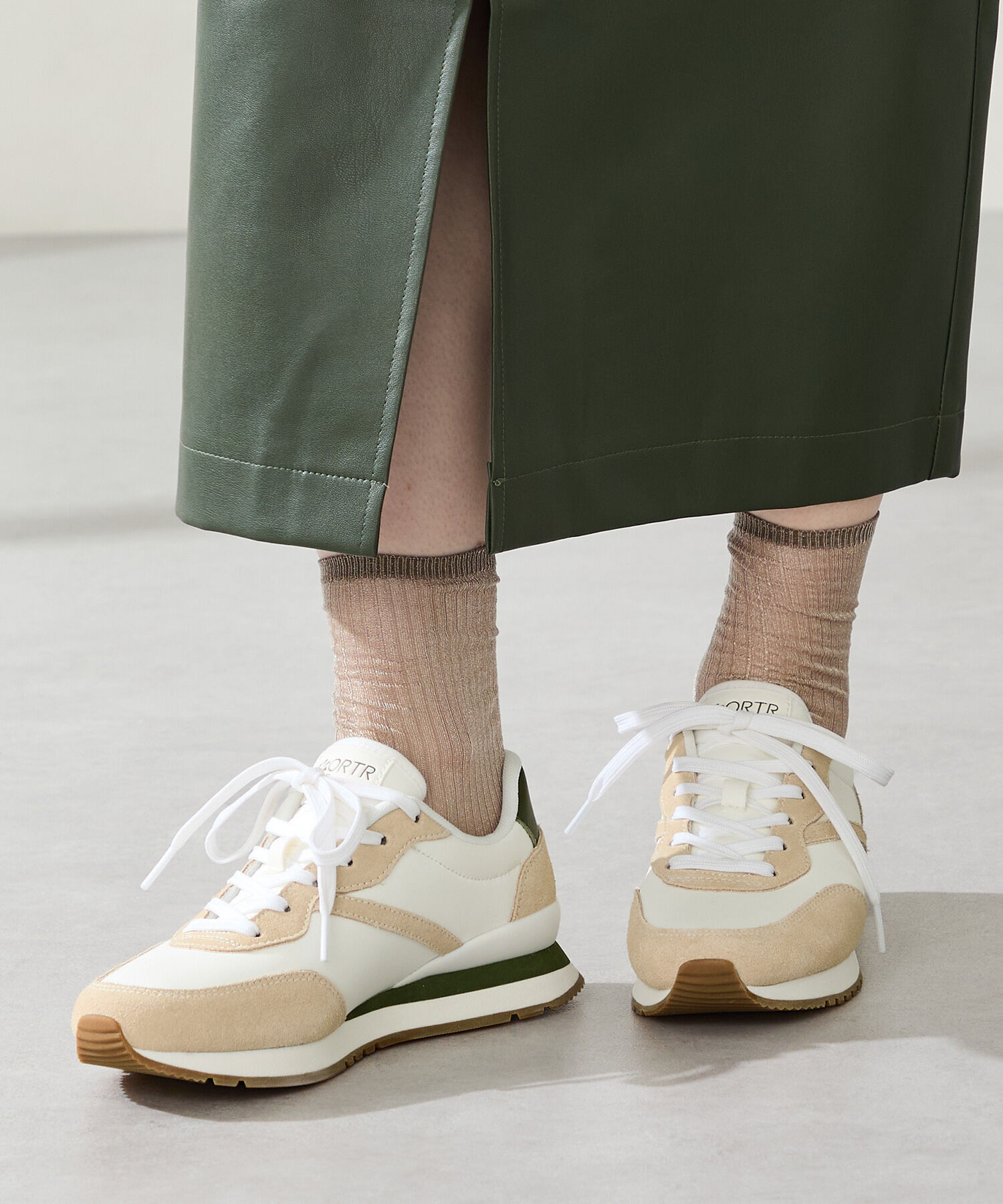 ORiental TRaffic「ロープロファイル スニーカー /OT3772 フラット　メタリックカラー」|スニーカー|