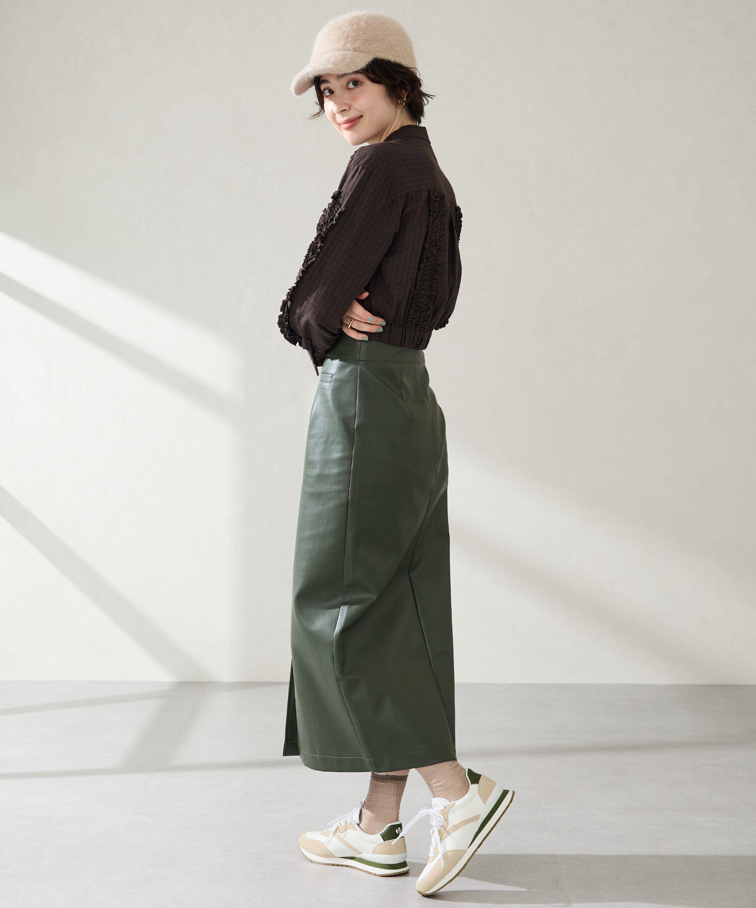 ORiental TRaffic「ロープロファイル スニーカー /OT3772 フラット　メタリックカラー」|スニーカー|