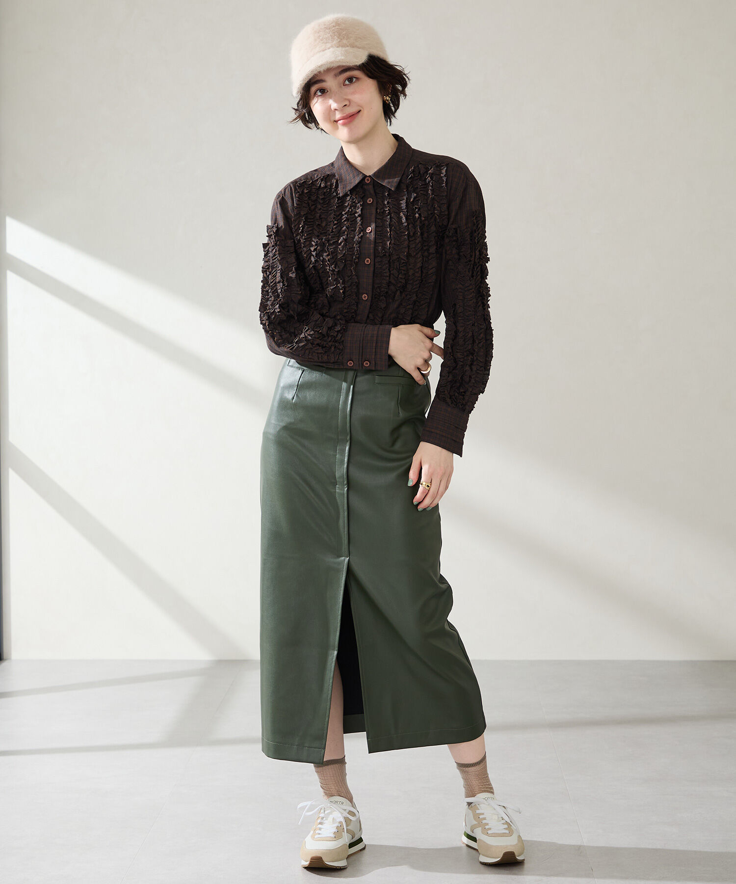 ORiental TRaffic「ロープロファイル スニーカー /OT3772 フラット　メタリックカラー」|スニーカー|