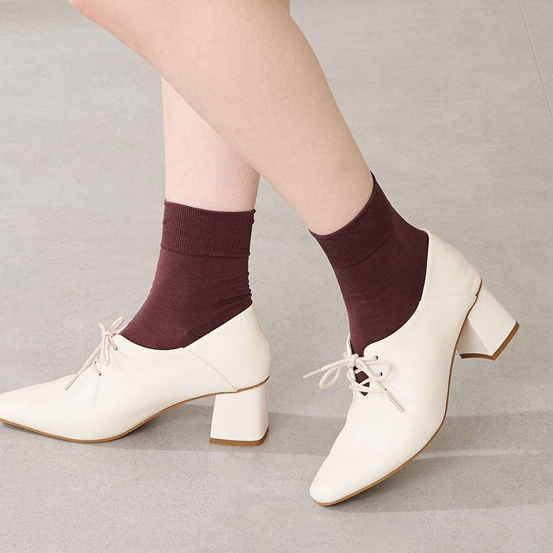 ORiental TRaffic「レースアップバブーシュパンプス/51322」|パンプス|