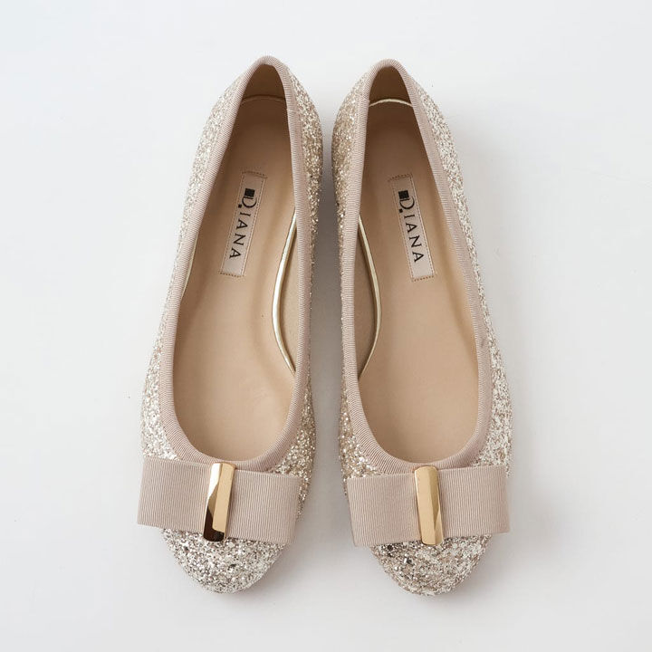 ダイアナ「リボンバレエシューズ　KW41103」|パンプス|