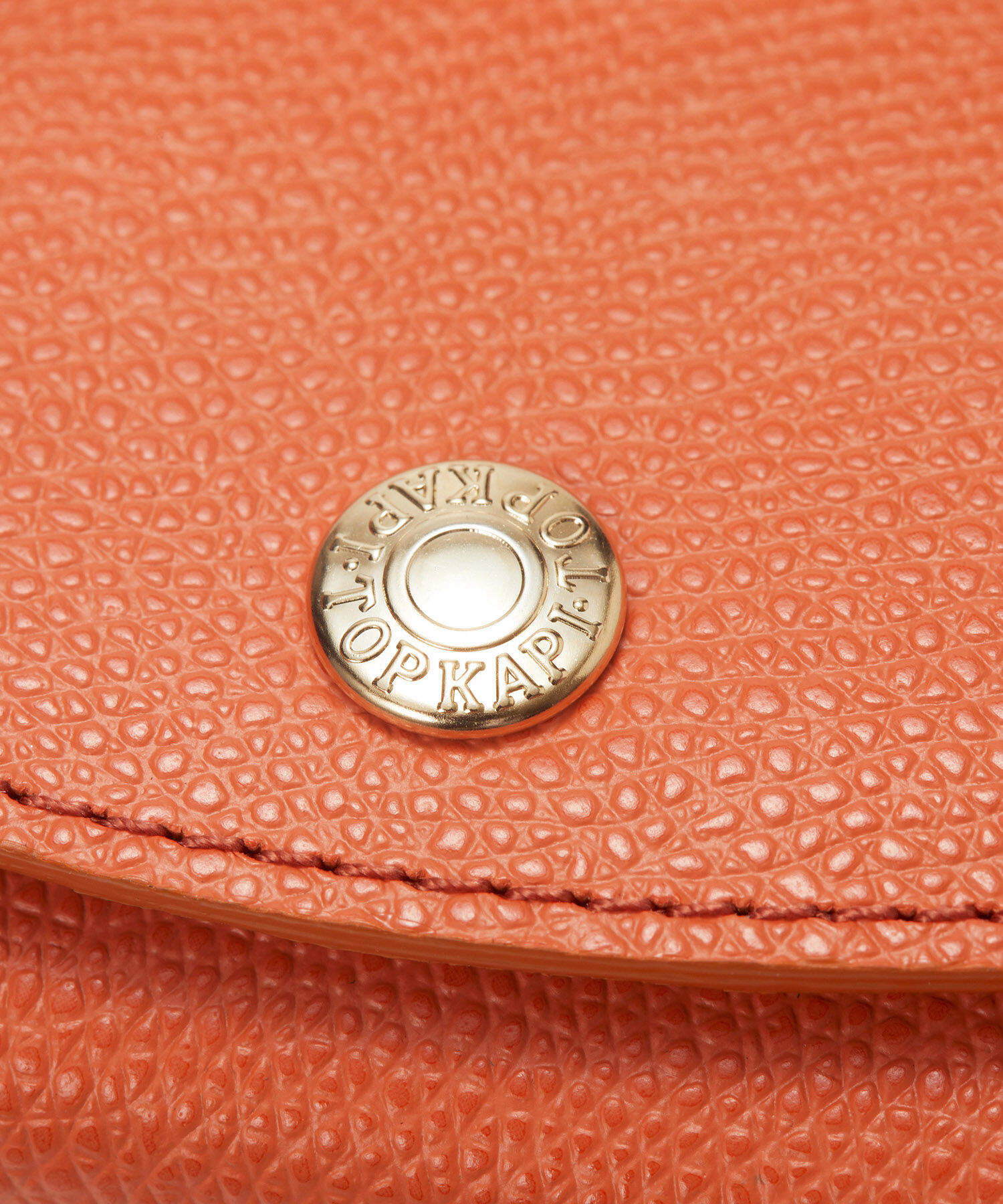 TOPKAPI 「[TOPKAPI]トプカピ 角シボ型押し・ラウンドフラップ  三つ折り 財布 COLORATO コロラート」|財布|