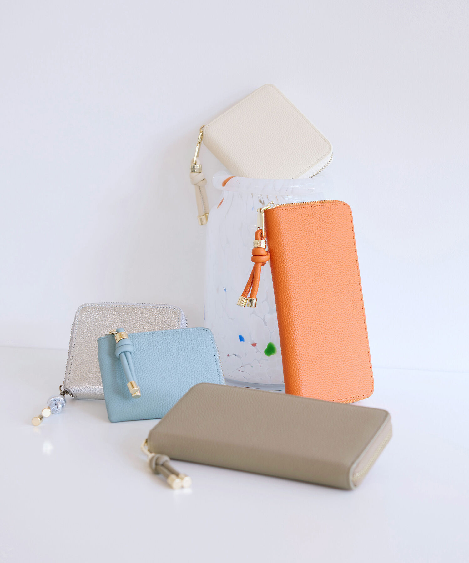 TOPKAPI TREASURE「【TREASURE TOPKAPI】シュリンクレザー Lファスナー ミニ 財布」|財布|