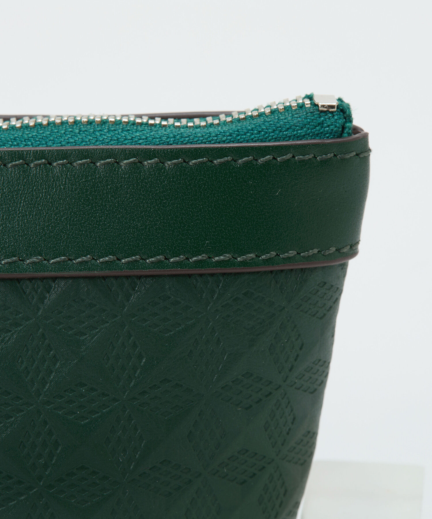 TOPKAPI TREASURE「【TREASURE TOPKAPI】スムースレザー 幾何柄 マルチケース バッグチャーム」|財布|