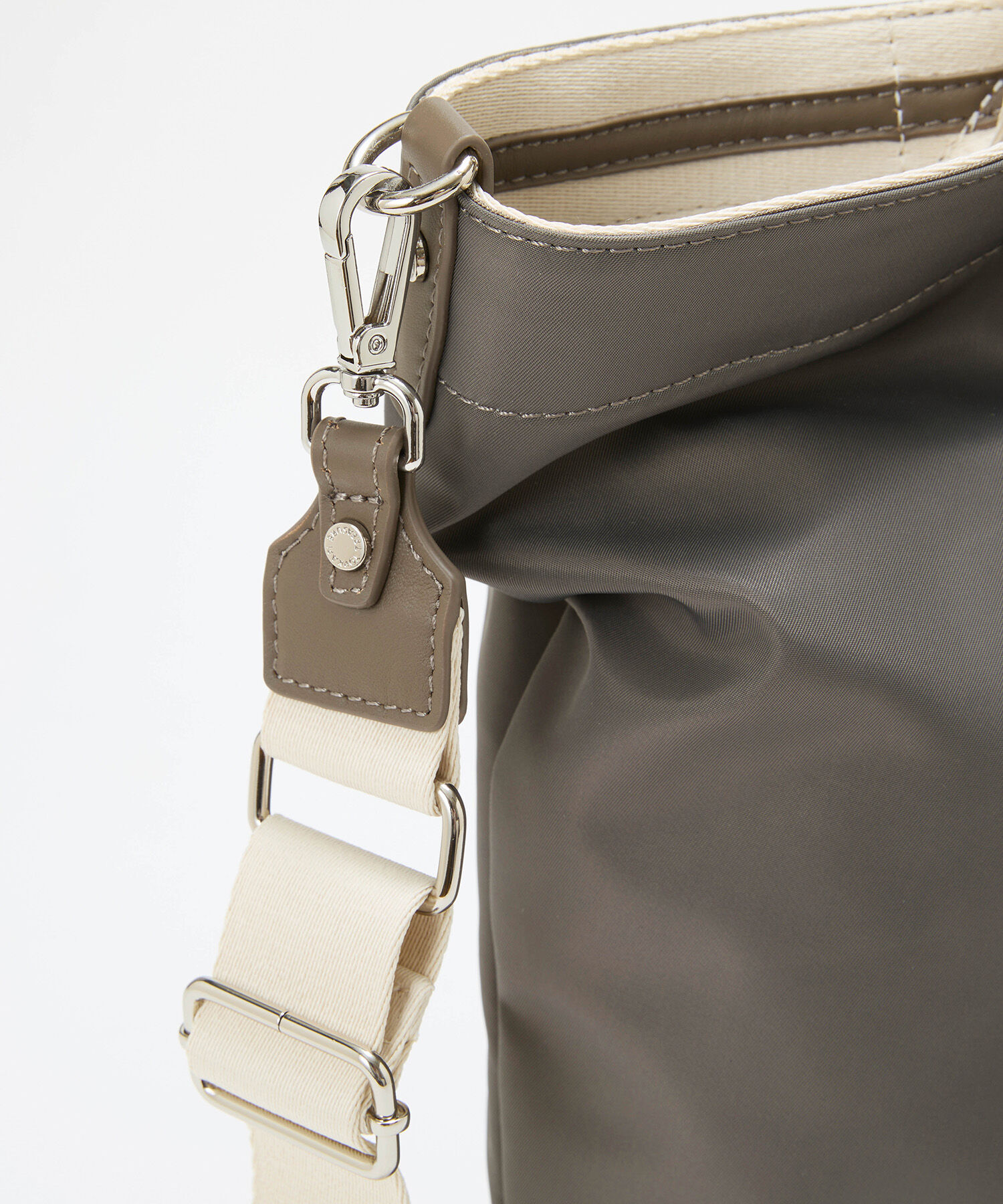 TOPKAPI TREASURE「【TREASURE TOPKAPI】ストライプハンドル ナイロン 縦型 2way トートバッグ A4対応」|トートバッグ|