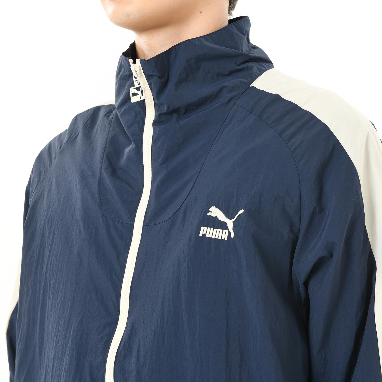 PUMA「【PUMA ｳｪｱ】M T7 WOVEN JACKET」|ポロシャツ|