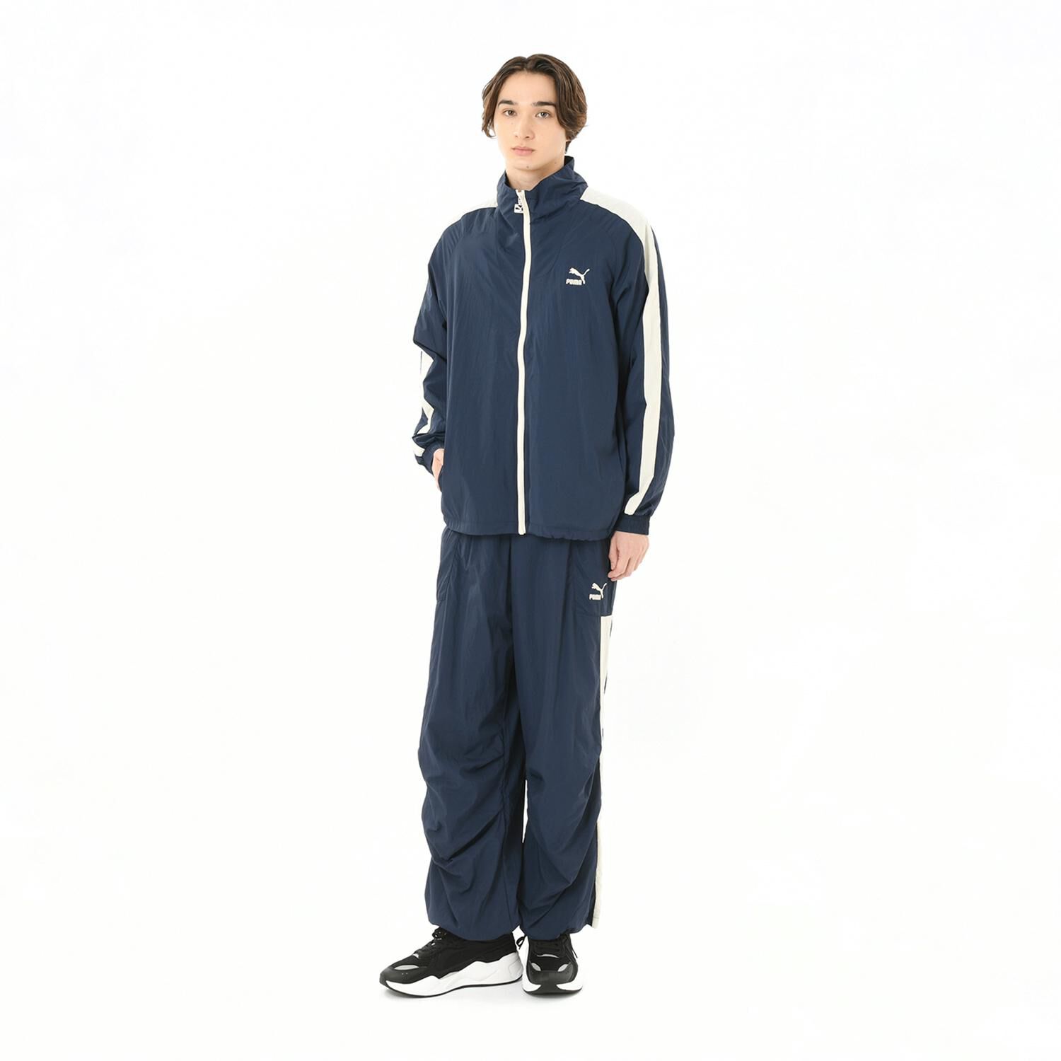 PUMA「【PUMA ｳｪｱ】M T7 WOVEN JACKET」|ポロシャツ|