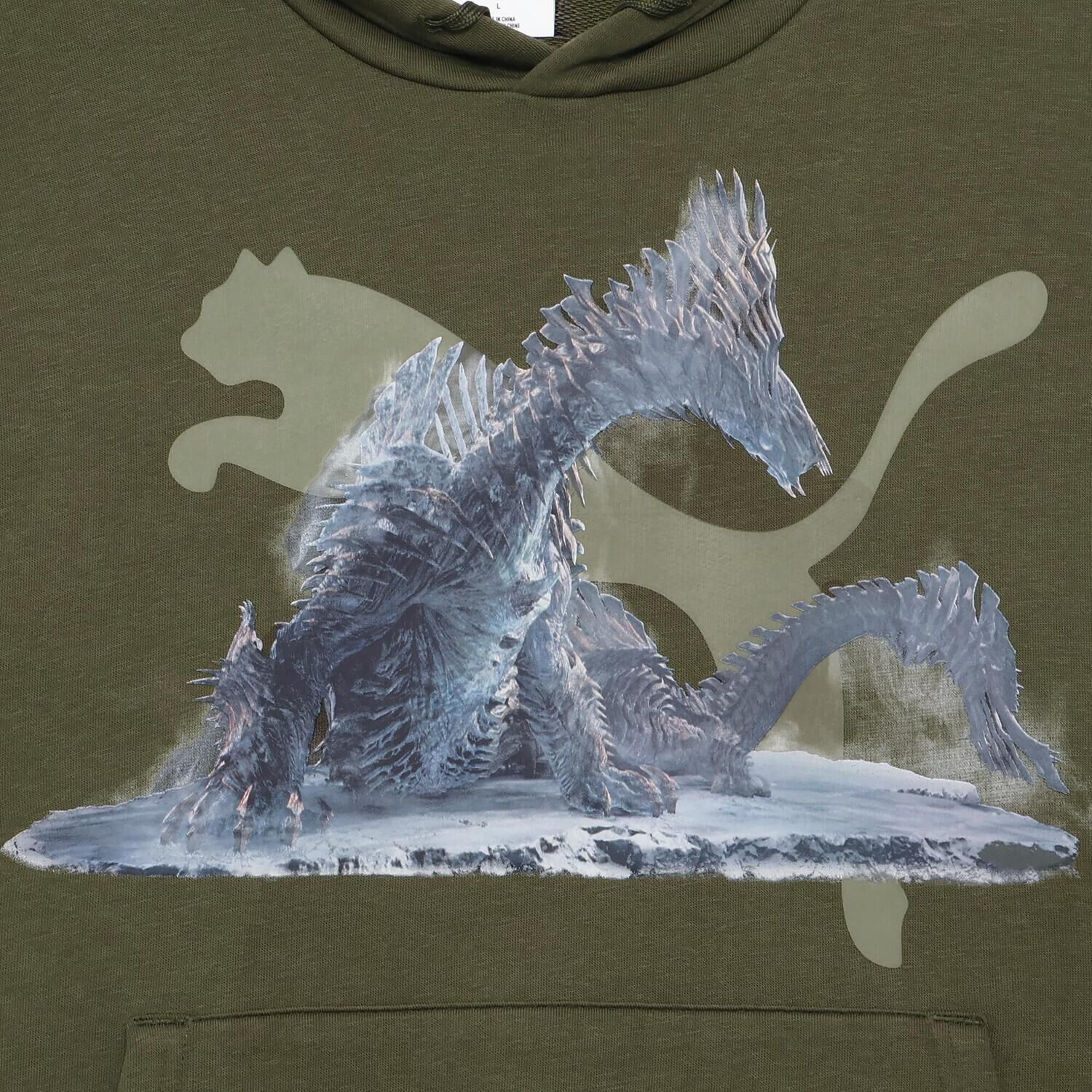 PUMA「【PUMA ｳｪｱ】M MONSTER HUNTER WILDS HOODIE」|ポロシャツ|