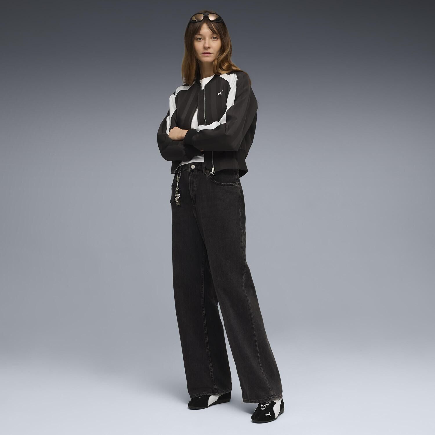 PUMA「【PUMA ｳｪｱ】W FUTURE.PUMA.ARCHIVE JACKET」|ポロシャツ|