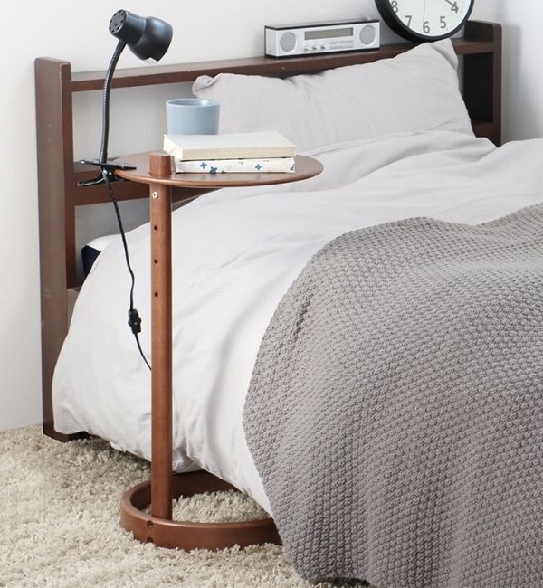 B-COMPANY「高さ調節ができる サイドテーブルhalm」|フラワーベース|