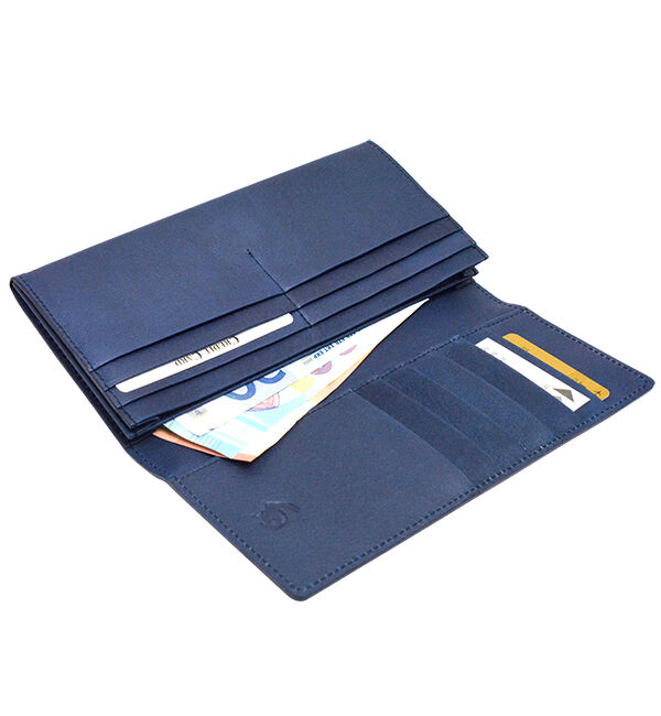 Kinuya Indigo「AWA-AI　長財布」|財布|