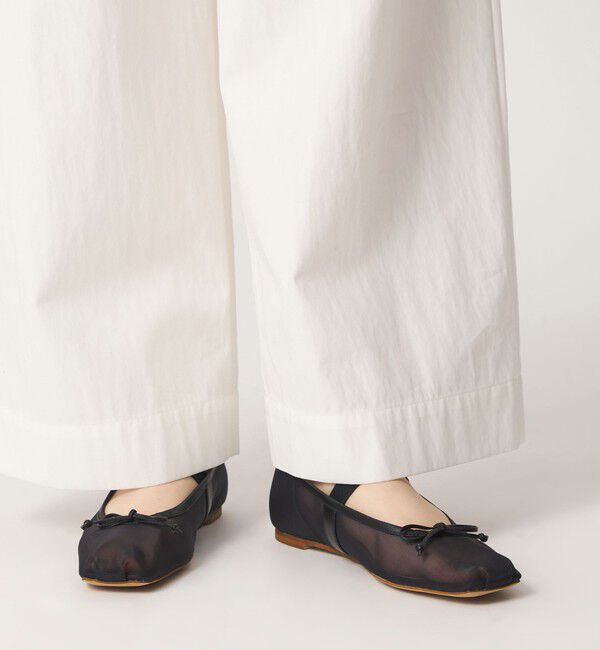 ODETTE E ODILE「ベルトバレエ フラット10&darr;&uarr;」|バレエシューズ|