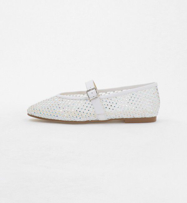 ODETTE E ODILE「メリージェーンビジュー フラット10&uarr;」|パンプス|