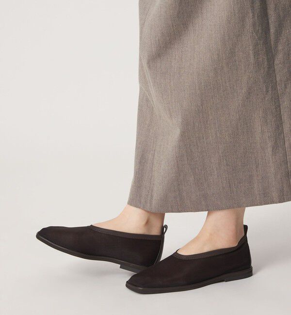 ODETTE E ODILE「スクエアソフトチュール フラット10&uarr;」|パンプス|