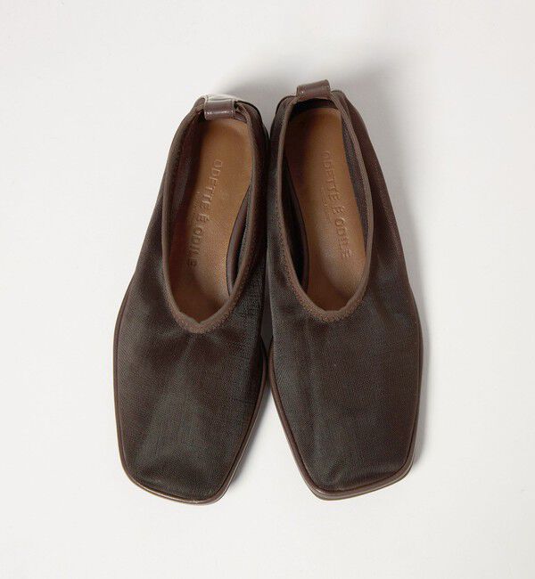 ODETTE E ODILE「スクエアソフトチュール フラット10&uarr;」|パンプス|