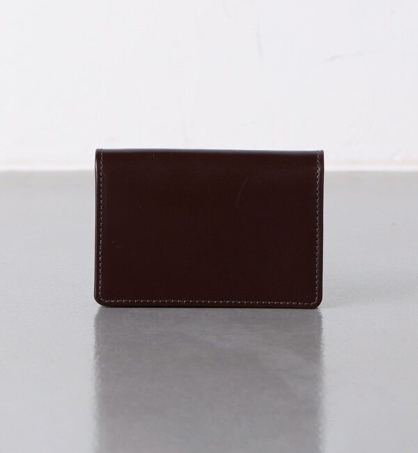 UNITED ARROWS「＜BEORMA LEATHER COMPANY＞ S0039 Card case/カードケース」|名刺入れ・カードケース|DK.BROWN