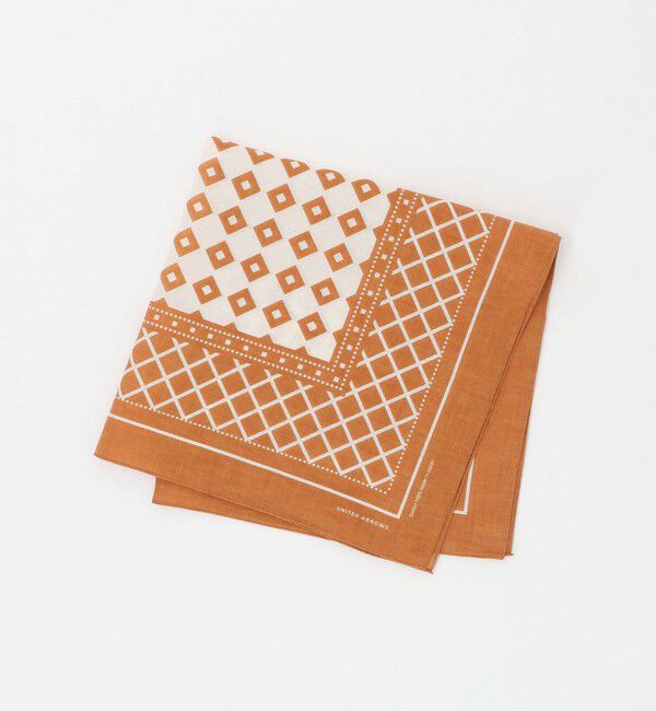 UNITED ARROWS「コモン バンダナ」|ハンカチ|YELLOW