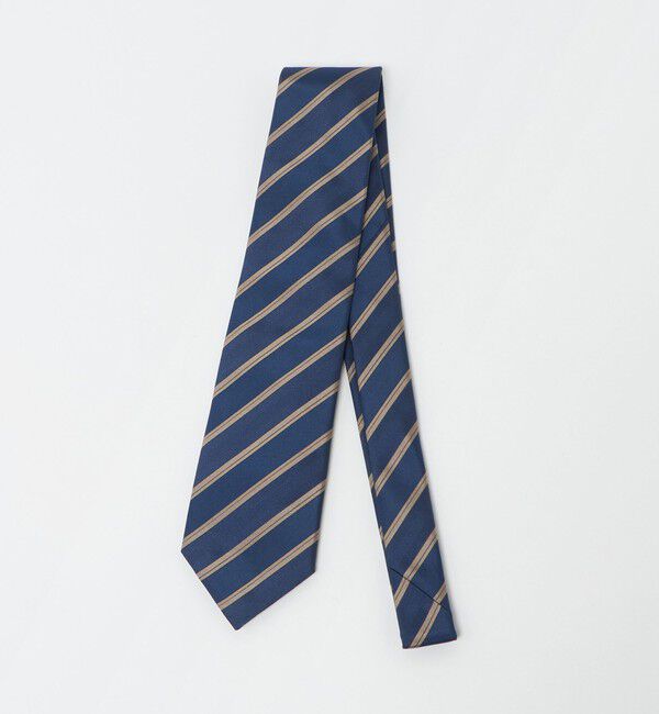 UNITED ARROWS「カラー レジメンタル ネクタイ」|ネクタイ・蝶ネクタイ|NAVY