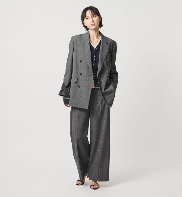 UNITED ARROWS「NALYA グレンチェック ジャケット」|テーラードジャケット|