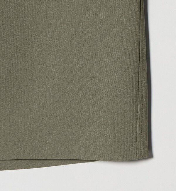 UNITED ARROWS「アセテートポリエステル ベイカースカート」|タイト|