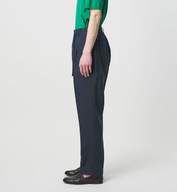 UNITED ARROWS「＜BERWICH＞SAKE/1プリーツ イージー スラックス」|スラックス|